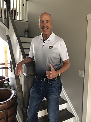 Fifty years after graduating from Ohio University, Craig Love, BSME ’71, is still sporting his Bobcat pride and enjoying a growing family and retirement after a 38-year career with Chrysler.