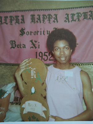 Ferne Ziglar is pictured at the 1969 Alpha Kappa Alpha Great Lakes Regional Conference.