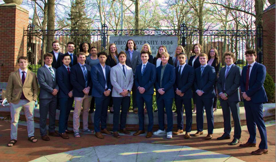 Fixed Income Group Photo on College Green