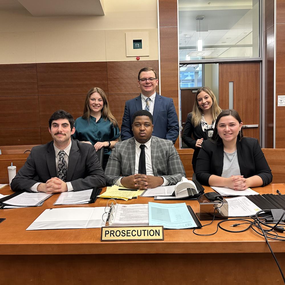 2023 Mock Trial Team, Prosecution side group photo