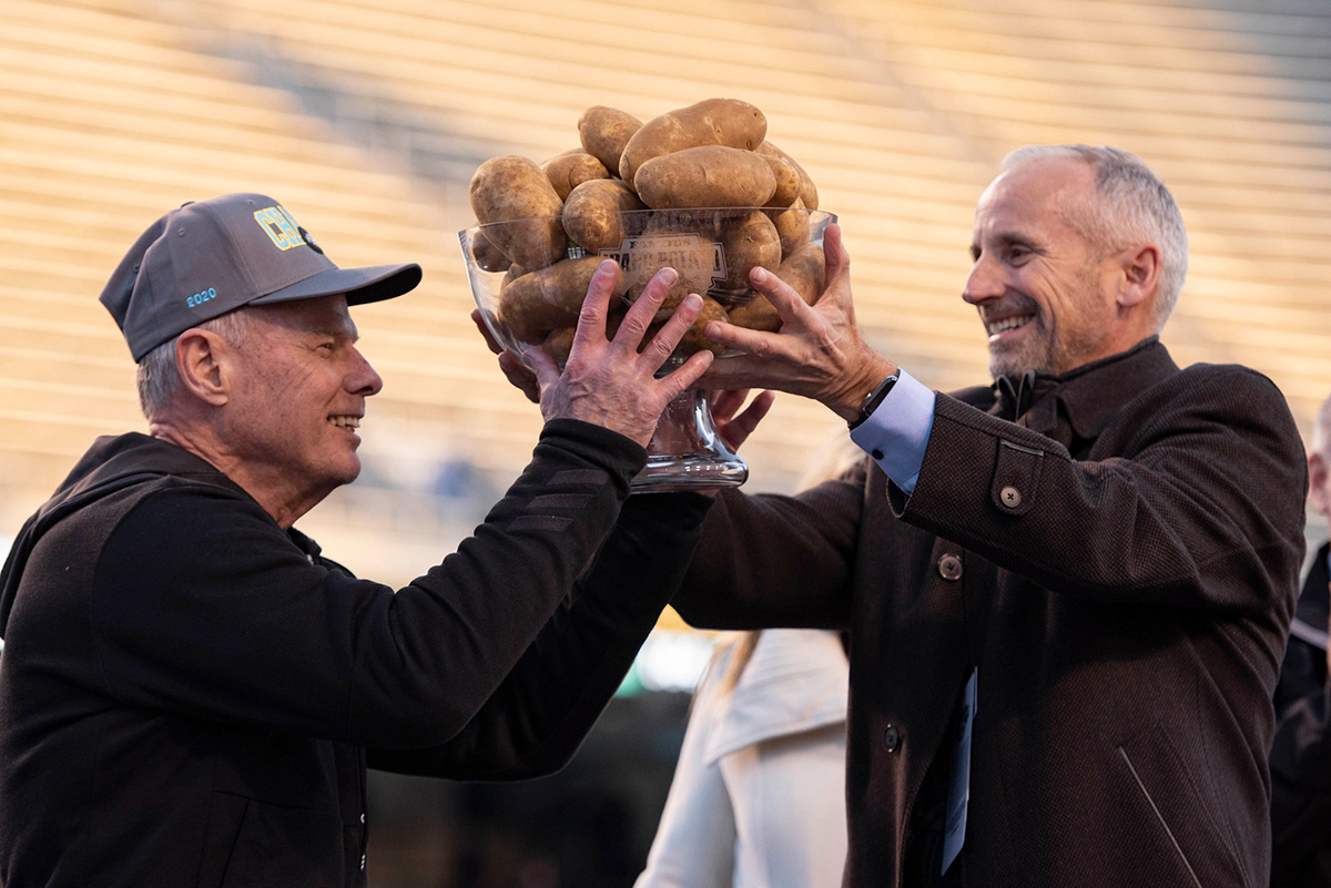 Football wins Potato Bowl for thirdstraight bowl win