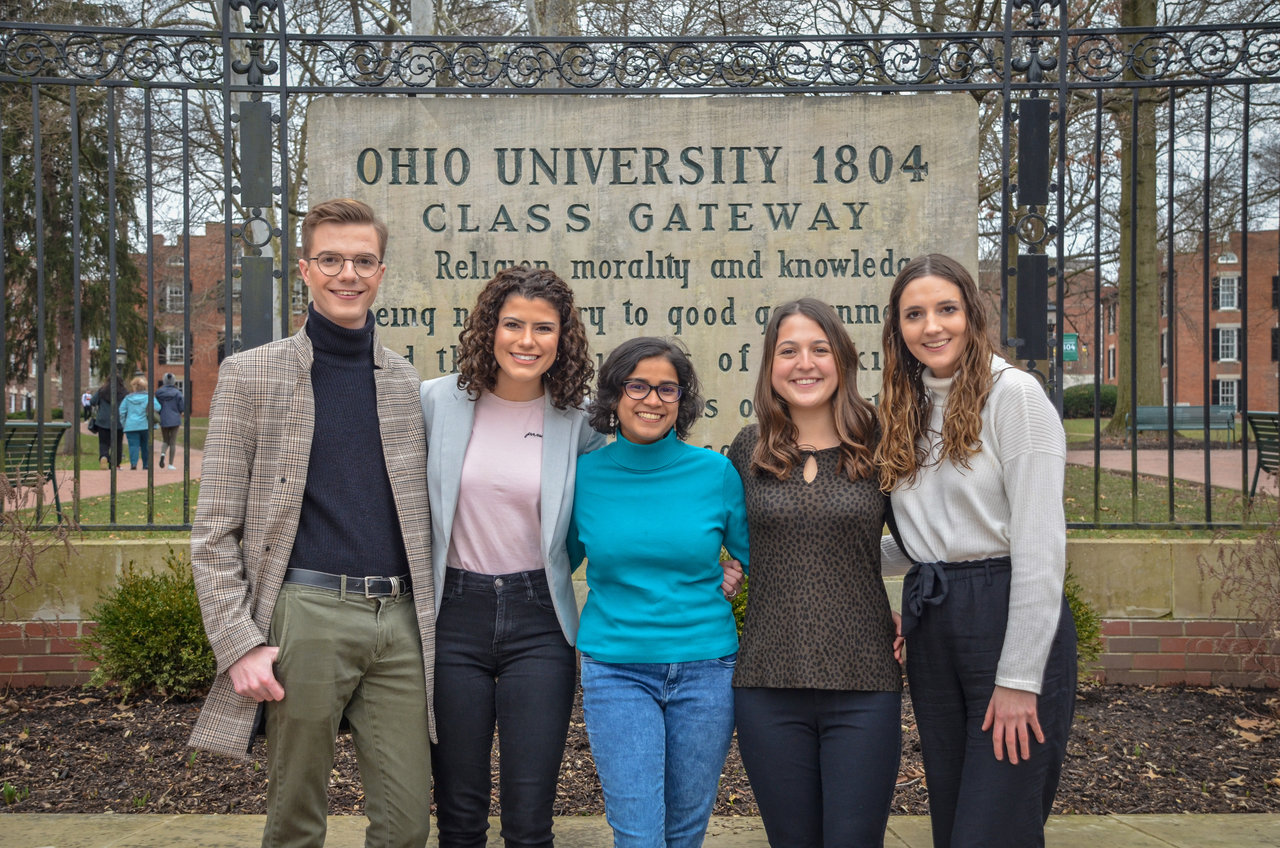 The five OHIO students behind Bobcats, Get on the Map.