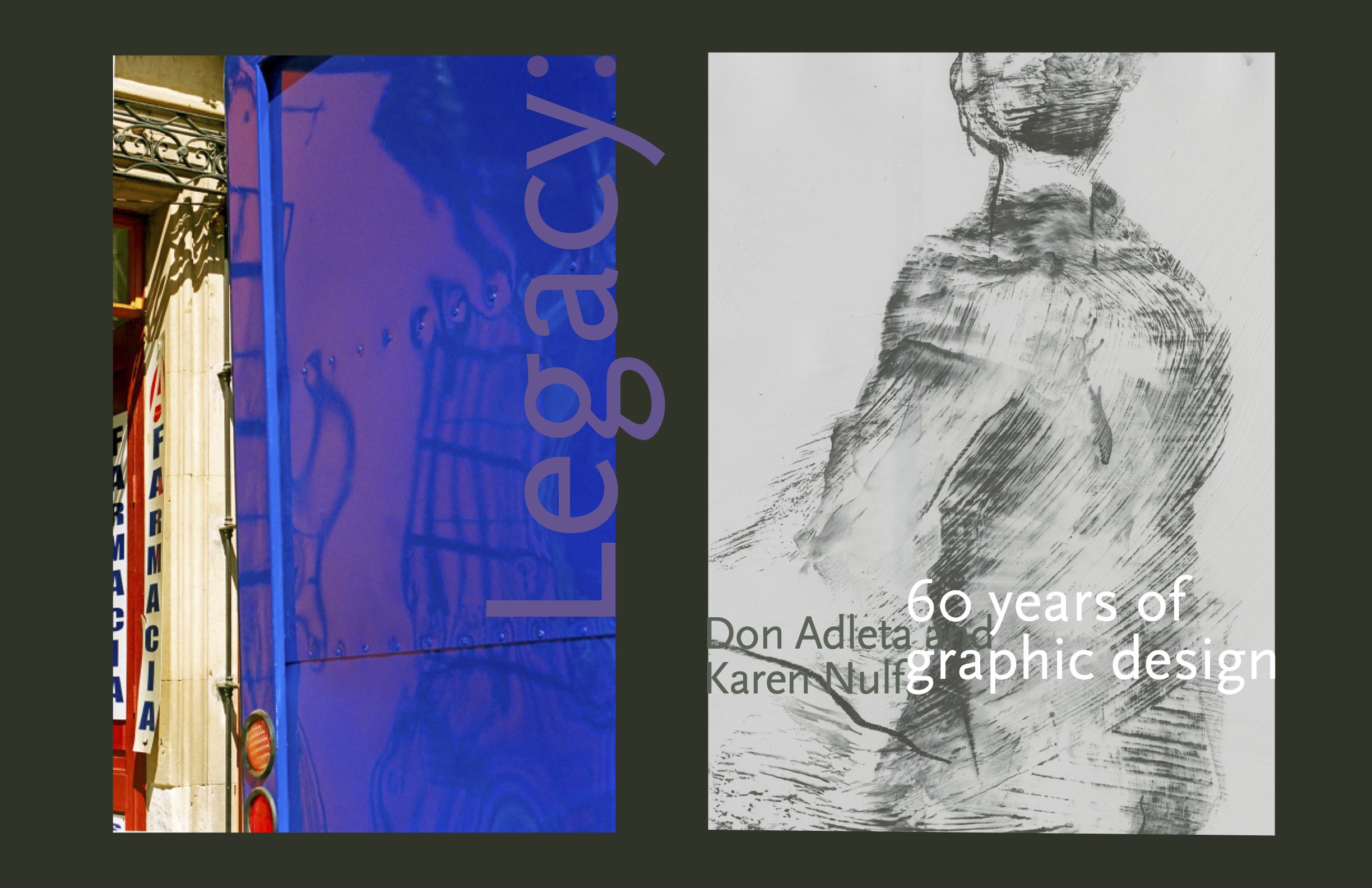 Legacy: Don Adleta and Karen Nulf, 60 years of graphic design promo image