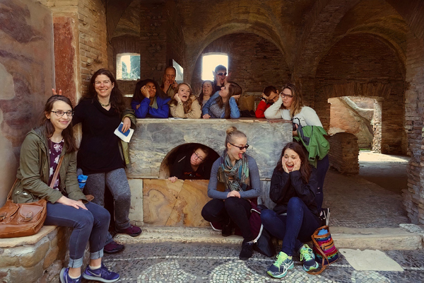 Touching history in Rome rekindled Kristin Osborne's passion - Vimarsana News