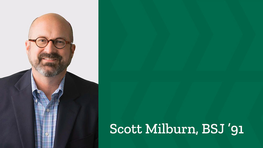 Alumnus Spotlight - Scott Milburn, BSJ '91