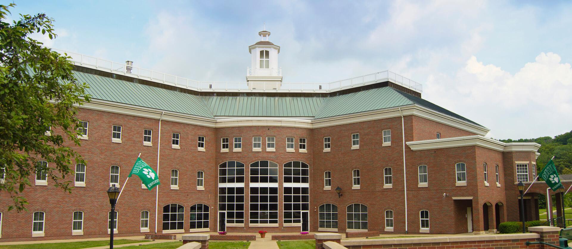 Brick building on Ohio University's Southern campus