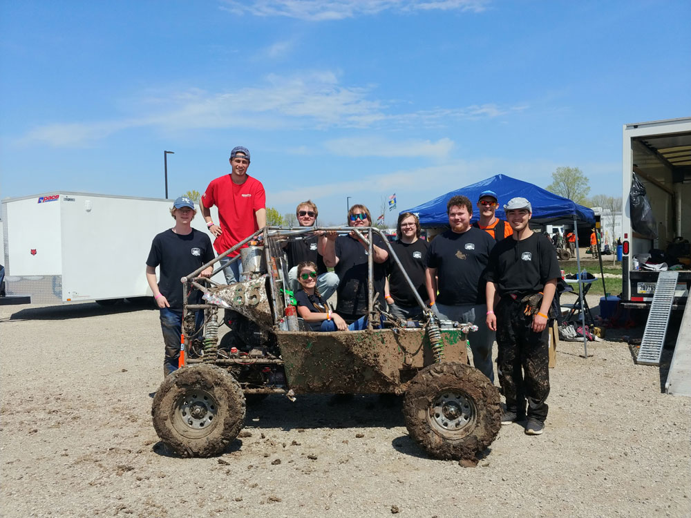 OHIO students work together to earn first place in Baja car design ...