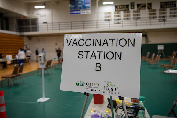 Chillicothe vaccination station