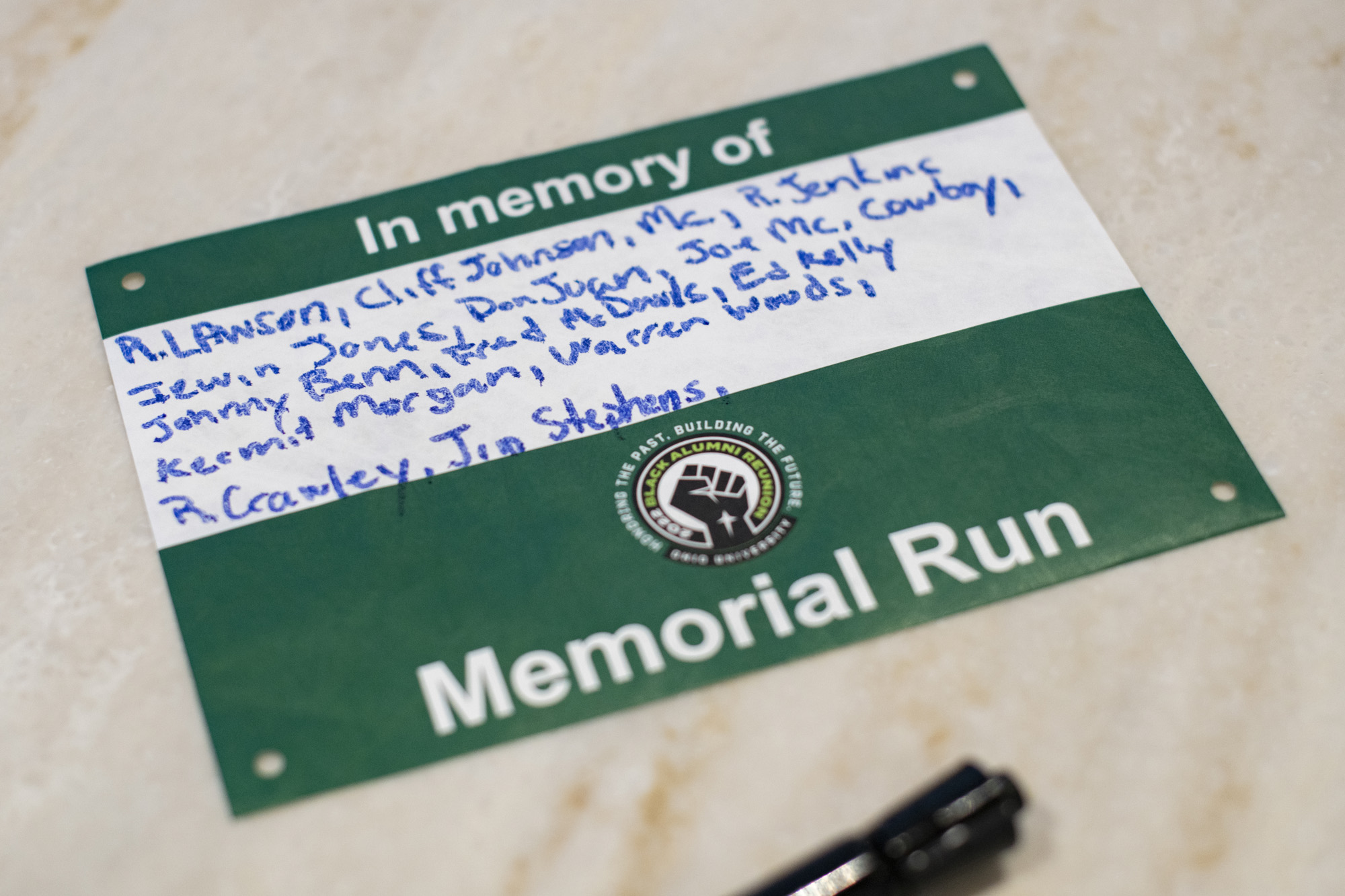 Saturday’s Black Alumni Reunion festivities kicked off bright and early with the return of the BAR Memorial Run/Walk, a 5K event during which more than 100 participants paid tribute to those gone but not forgotten.