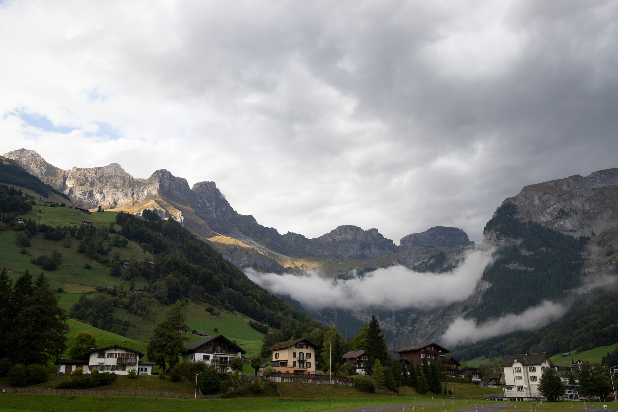 Ohio University students traveled to the town of Engelberg, Switzerland, during the afternoon off on Sept. 14, 2022, to experience a less urbanized area closer to the Alps.