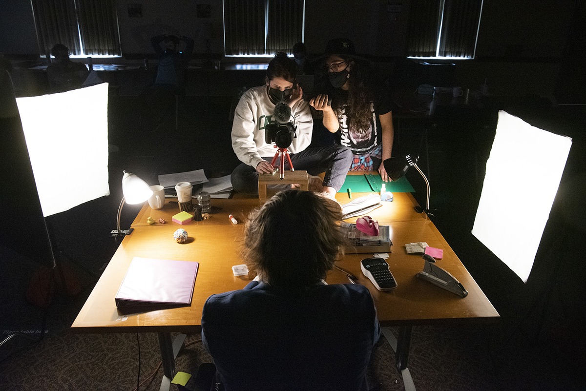 Whether behind or in front of the camera, OHIO students are creating visual experiences that benefit campus, community and their future careers while bridging the gap between theory and practice