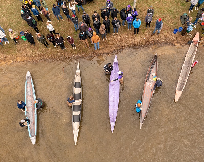 Undergraduates in OHIO’s student chapter of the American Society of Civil Engineers tackle what may seem like an engineering impossibility: designing, building and racing a concrete canoe.