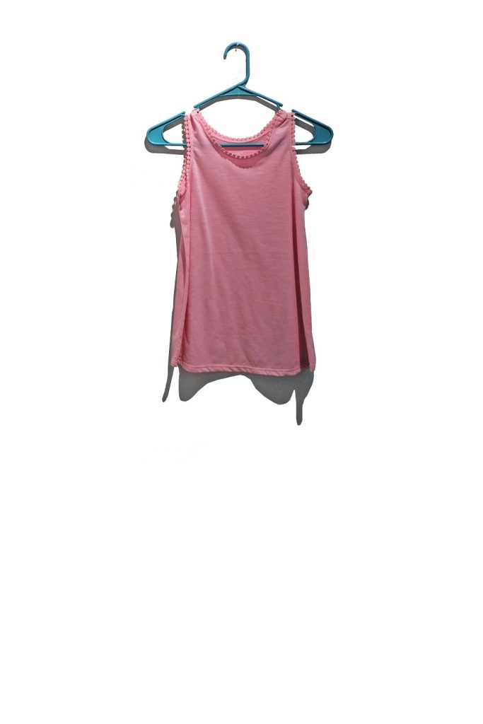 Pink tank top