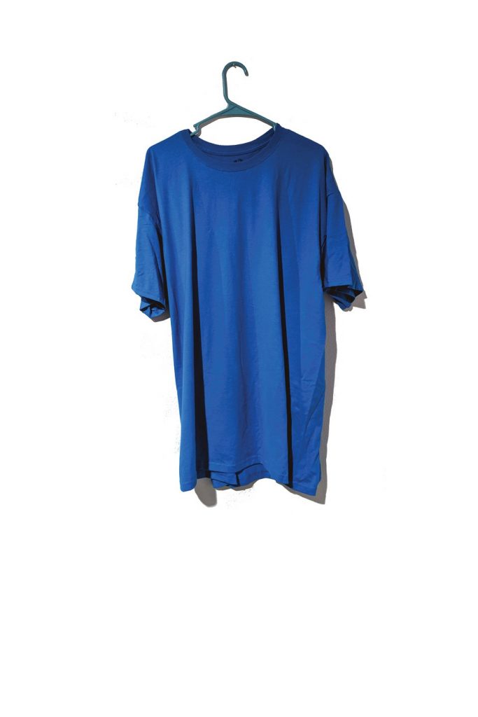 Oversized blue tshirt