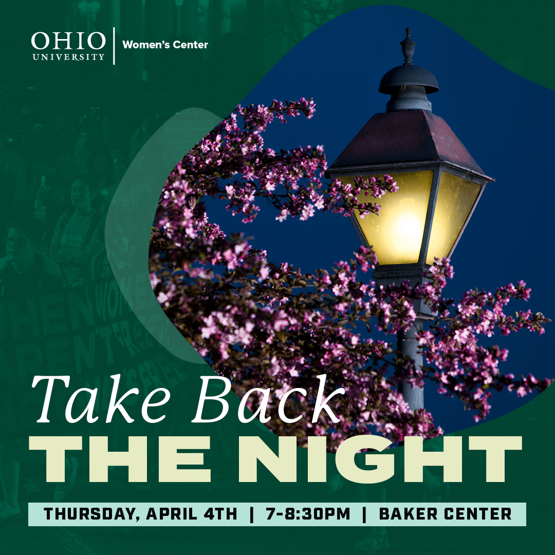 OHIO community invited to Take Back the Night events on April 4