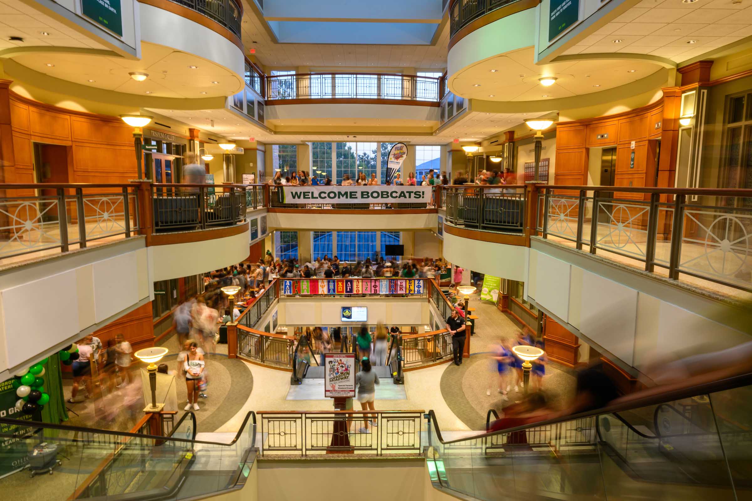 An image of OHIO's Baker University Center.