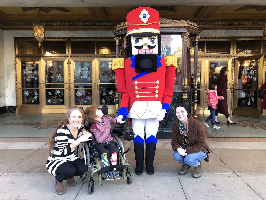 Project co-founder Annah Korpi and her son, Isidoro