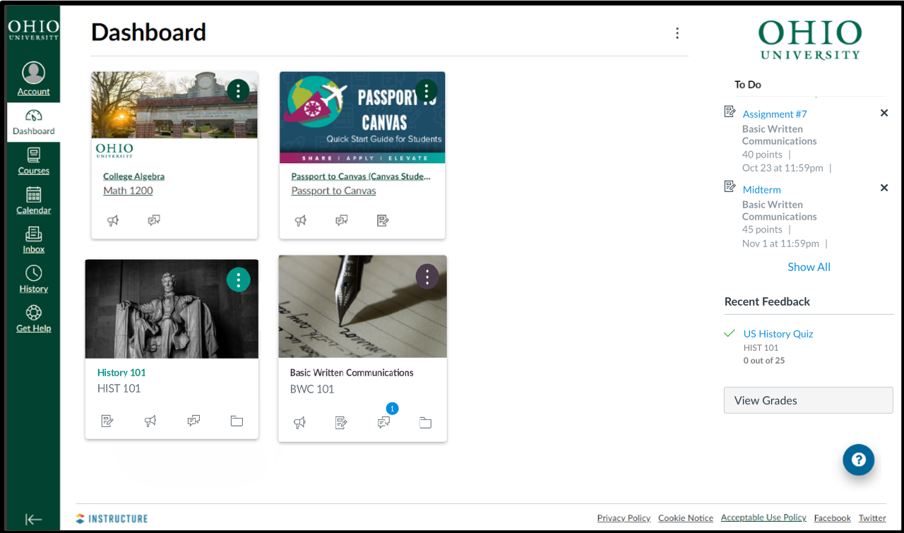 Your guide to Canvas: Important student information for spring semester