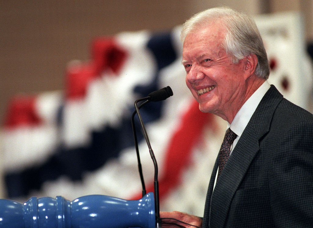 President Jimmy Carter - Photo by Ben Gray '93 Viscom at Ohio University