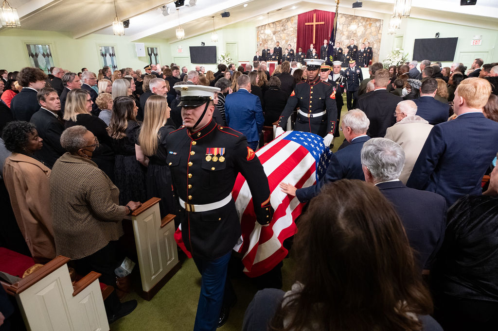 The funeral service of President Jimmy Carter. Photo by Ben Gray '93, Viscom at Ohio University