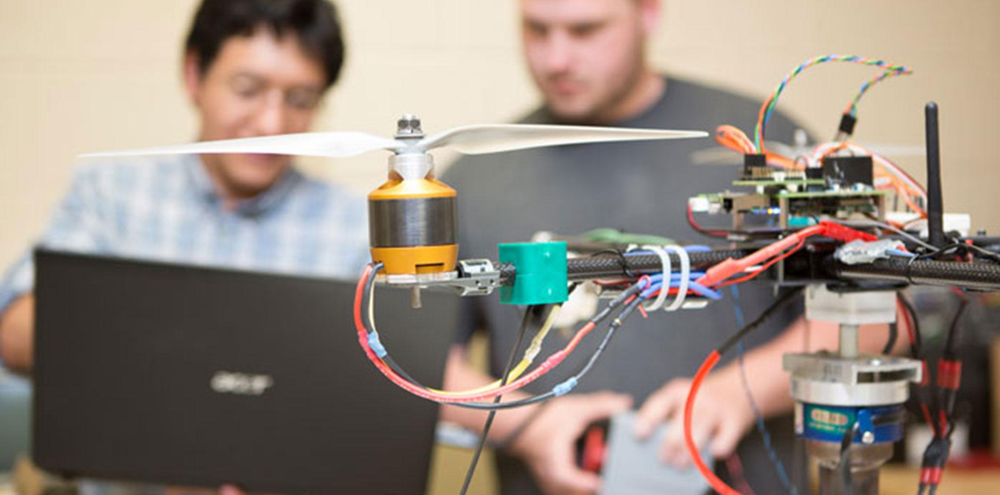 Students in OHIO's Avionics program