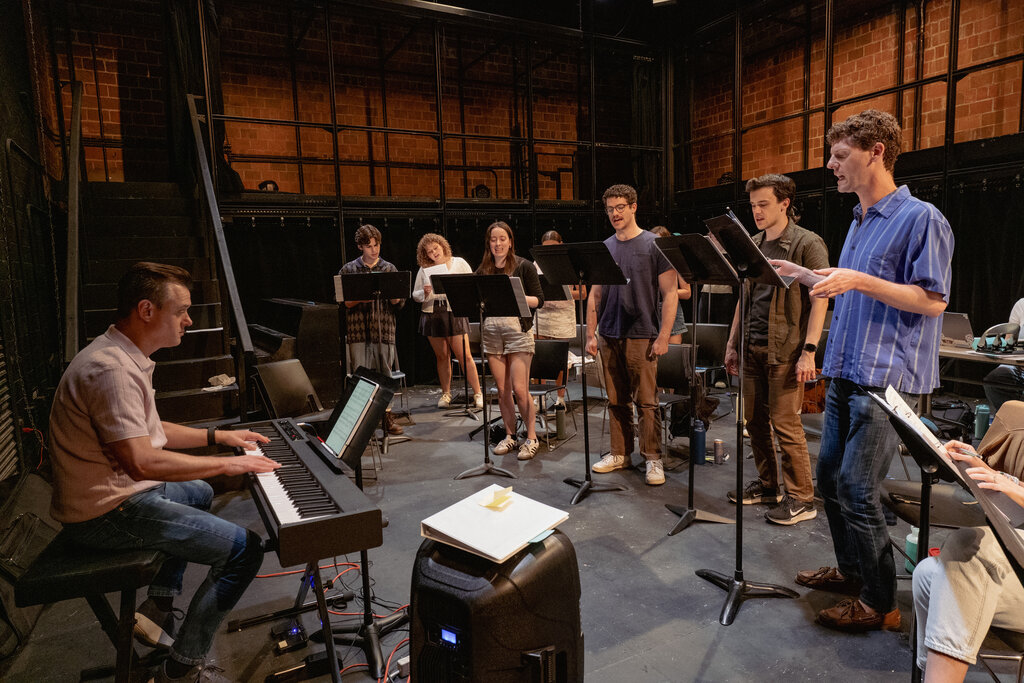 Unfamiliar Moon rehearsal