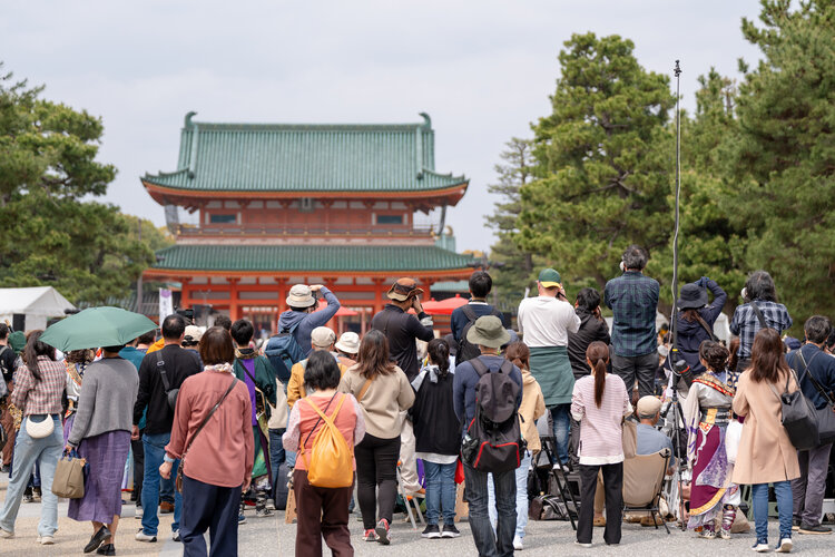 Kyoto crowds