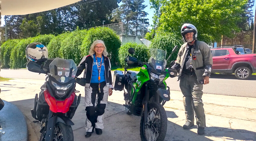 Grijalva with his bike