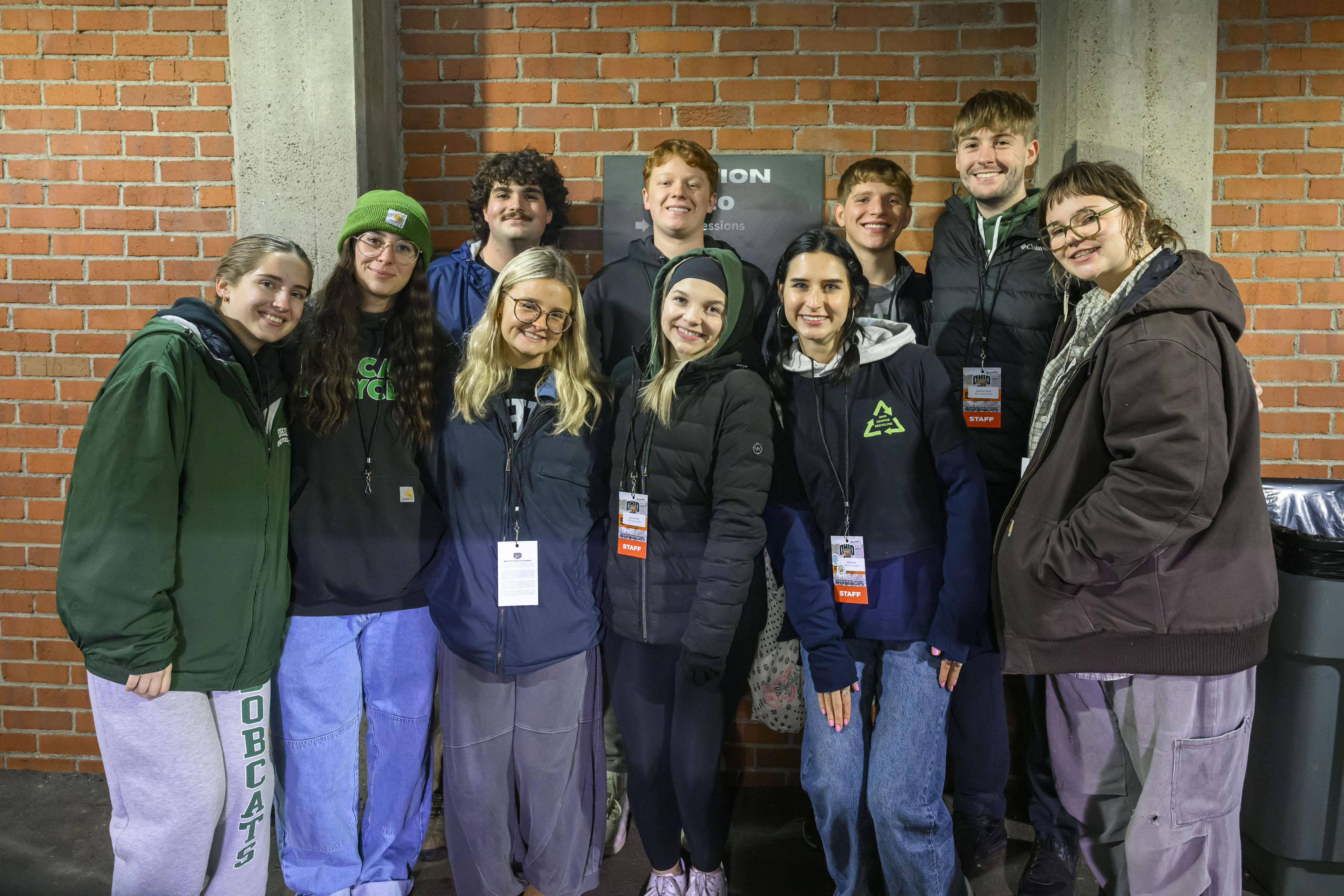 Ohio University wins the 2025 GameDay Football Zero Waste Touchdown Challenge