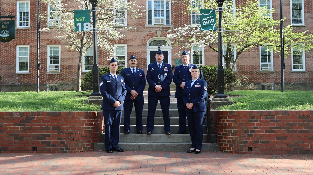 Ohio University Air Force ROTC Det 650 named Best Small Detachment