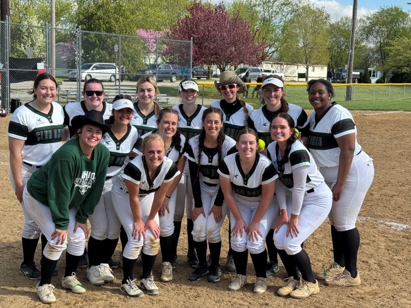 Club softball team at regional competition.