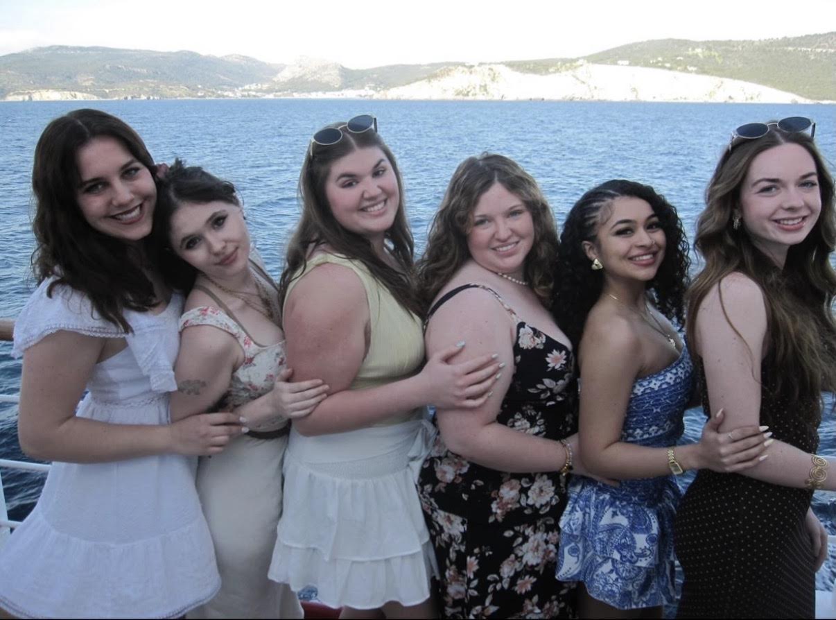 Members of the Speech and Debate team