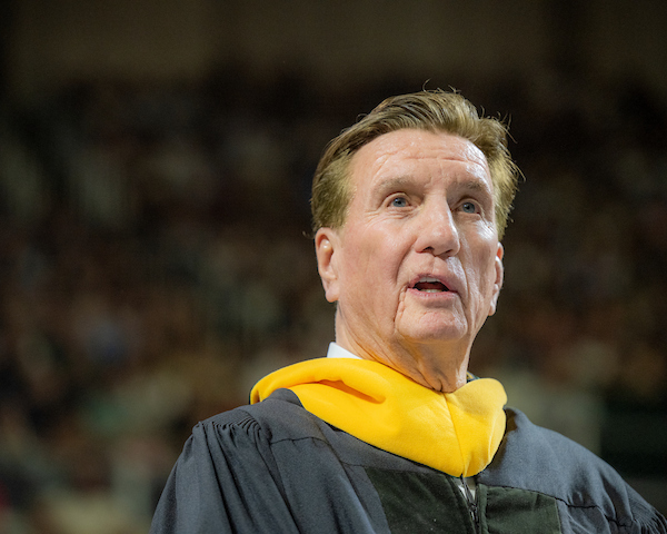 Commencement speaker Larry Connor