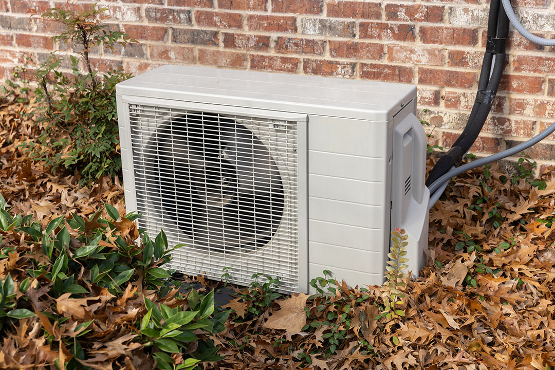 An air conditioning unit.