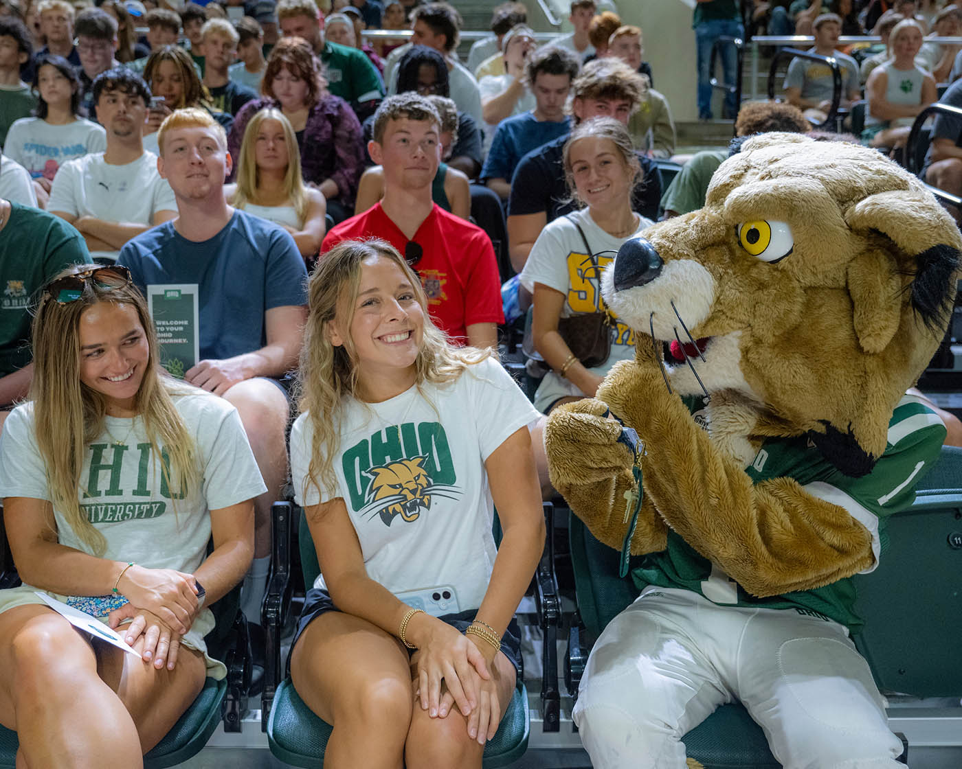 Students take part in OHIO's annual New Student Convocation