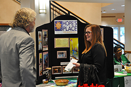 Participants learn about Hopes Place and various behavioral and mental health resources in the Tri-State area.