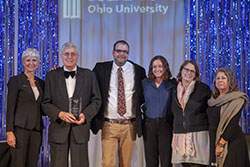 Felix Gagliano received a Lifetime Achievement Award at the 2018 Global Engagement Awards Gala.