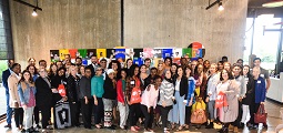 Refugee Youth Roundtable Discussion group photo