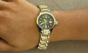 The Bobcat Store winter clearance sale features this Ohio University watch.