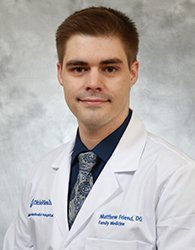 Appalachian Scholar Matthew Friend, BS ’15, DO ’19, is a Meigs County native who earned an undergraduate and doctoral degree from Ohio University. Dr. Friend is currently working in Columbus as a family medicine intern with OhioHealth Dublin Methodist Hospital. 