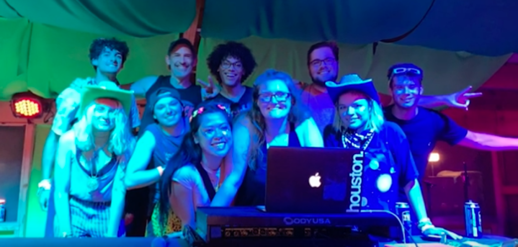 MDIA students at Bonnaroo