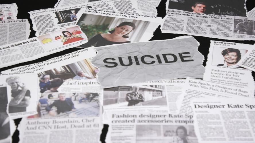 A new study by researchers at Nationwide Children’s Hospital found newspaper articles about the suicide deaths of Kate Spade and Anthony Bourdain did not follow the majority of suicide reporting guidelines or include critical components like mental health resources or even the number to the National Suicide Prevention Lifeline or Crisis Text Line.