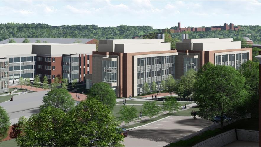 An architectural rendering of the Clippinger Renovation Project. Image courtesy: Flad Architects