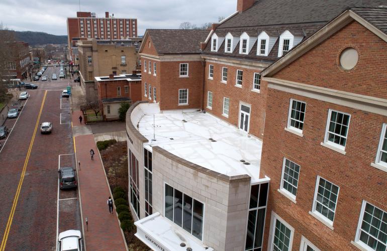 Schoonover Center green roof area