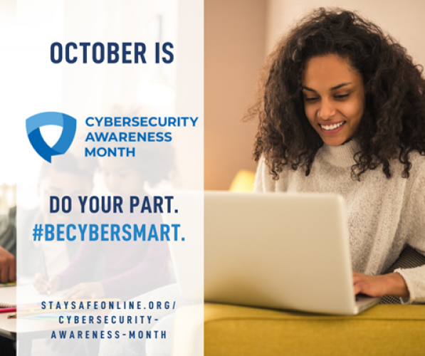 cybersecurity month promotion image 