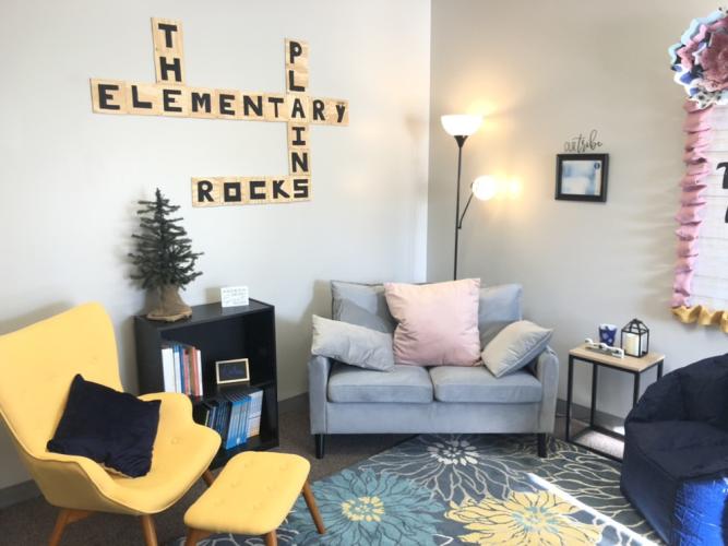 The Plains Elementary teachers' lounge