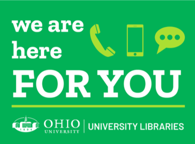 libraries we are here for you graphic