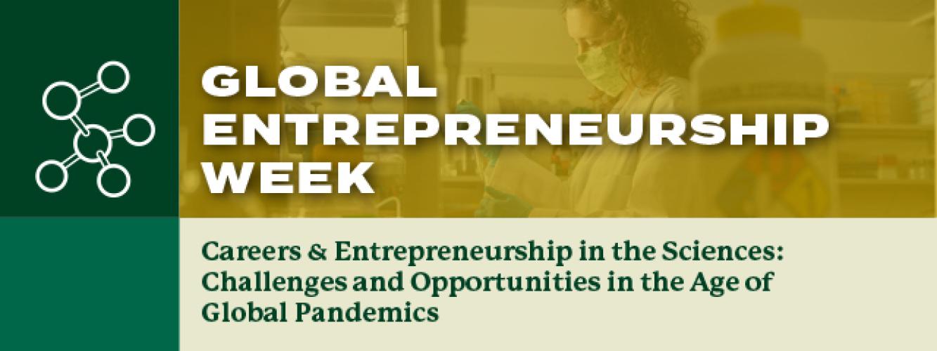 Global Entrepreneurship Week promotional graphic 