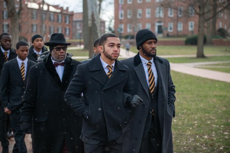 Participants in Silent March