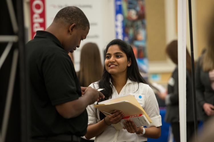 Participants in 2017 Career Fair